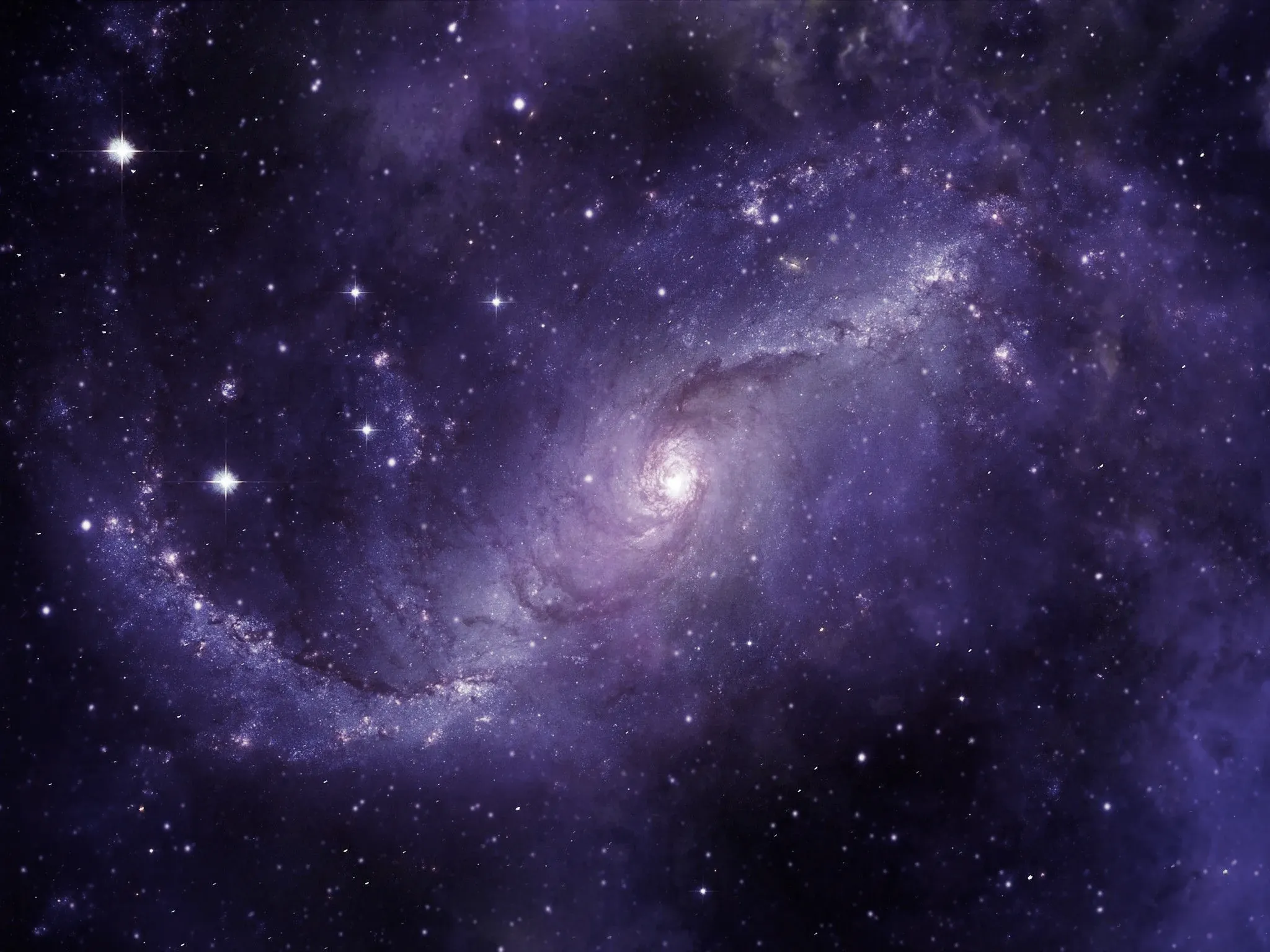 fond d'écran de galaxie